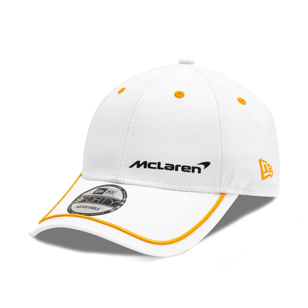 McLaren Automotive Contrast Piping Adjustable Hat White