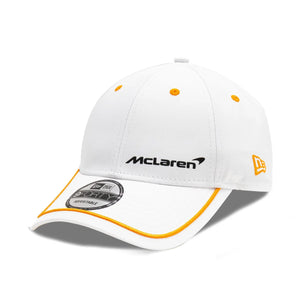 McLaren Automotive Contrast Piping Adjustable Hat White