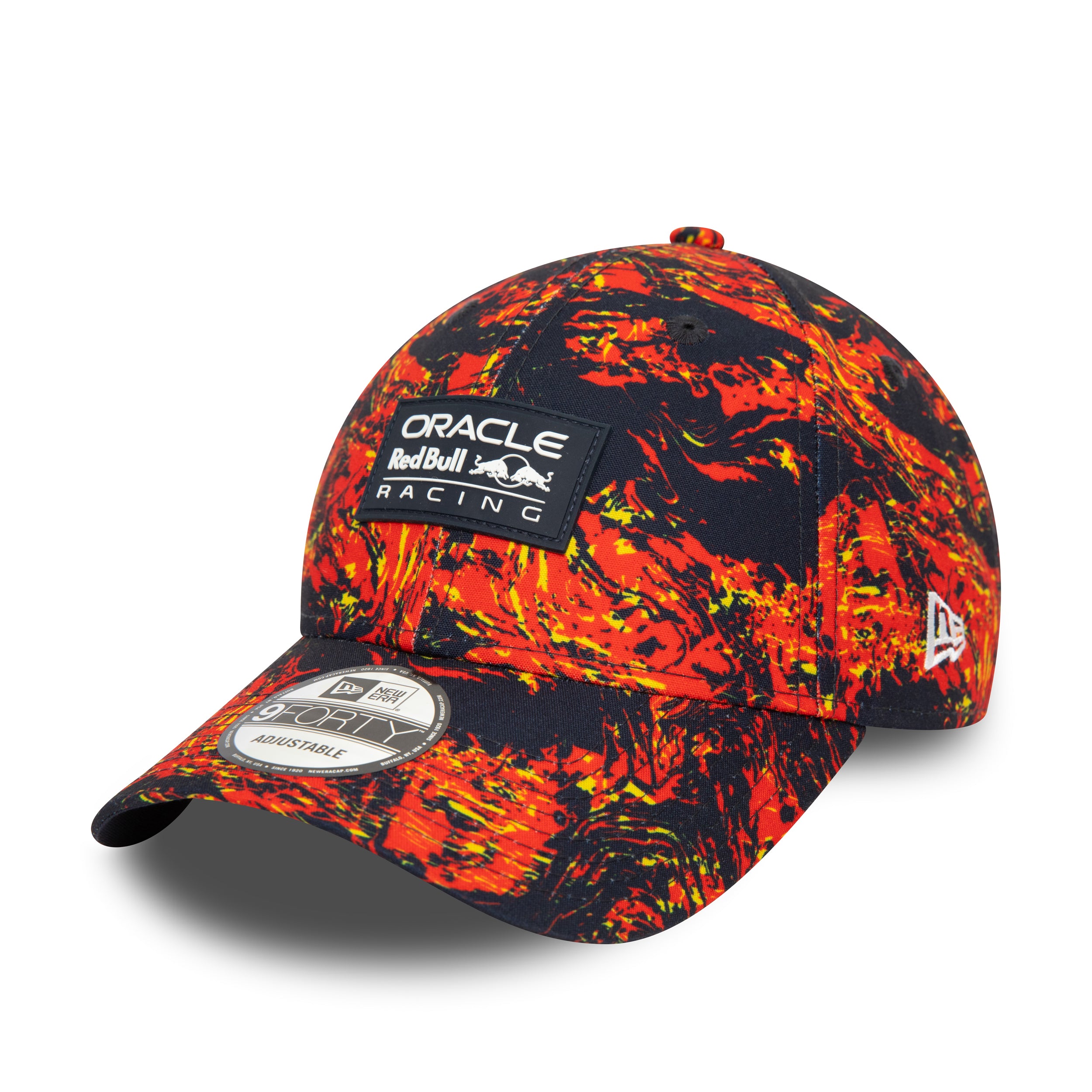 Red Bull Racing All Over Print Adjustable Cap Multicolor