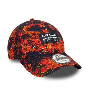 Red Bull Racing All Over Print Adjustable Cap Multicolor