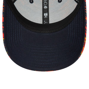 Red Bull Racing All Over Print Adjustable Cap Multicolor