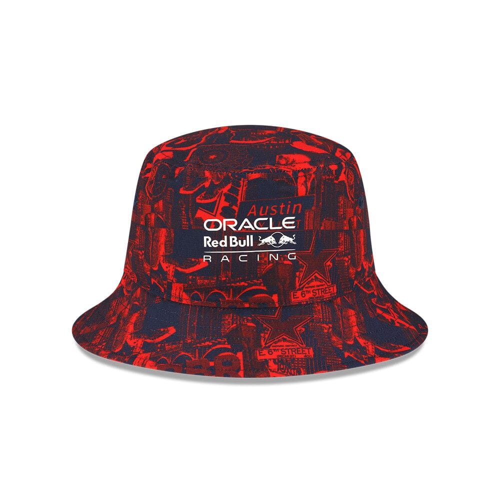 Red Bull Racing F1 Special Edition Austin GP Bucket Hat Red