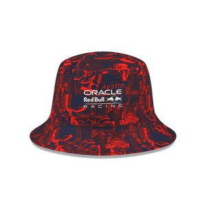 Red Bull Racing F1 Special Edition Austin GP Bucket Hat Red