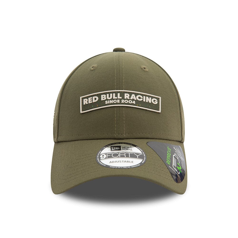 Red Bull Racing F1 Wordmark Hat Olive Green