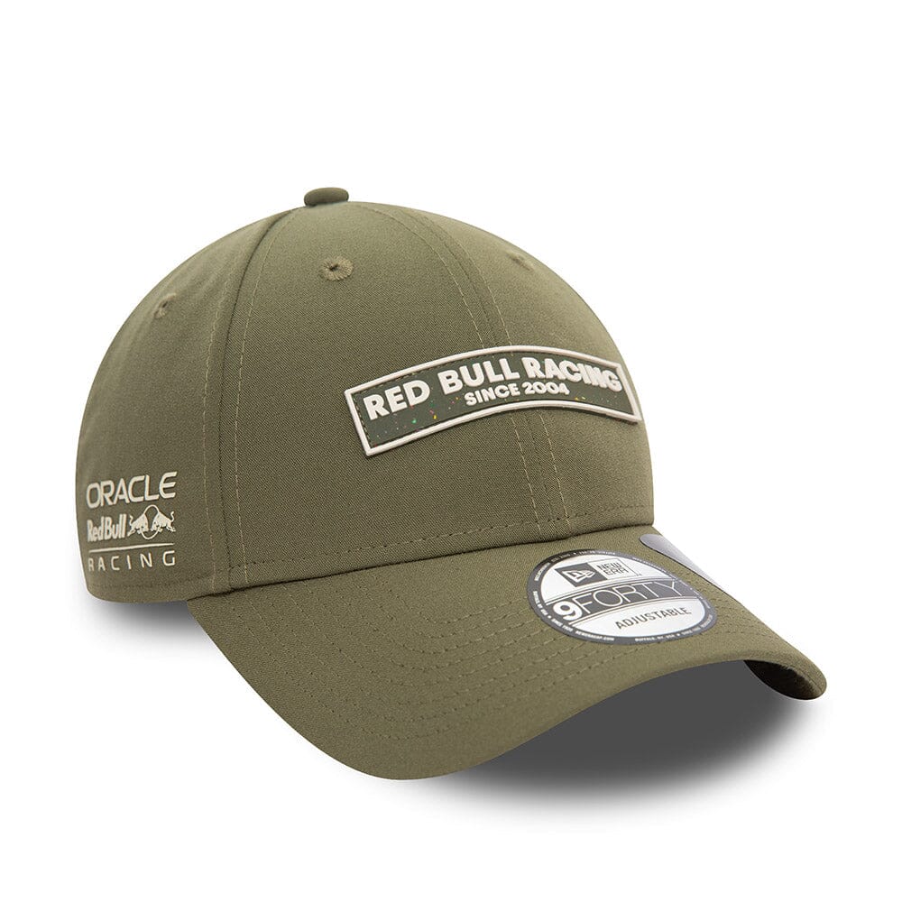 Red Bull Racing F1 Wordmark Hat Olive Green