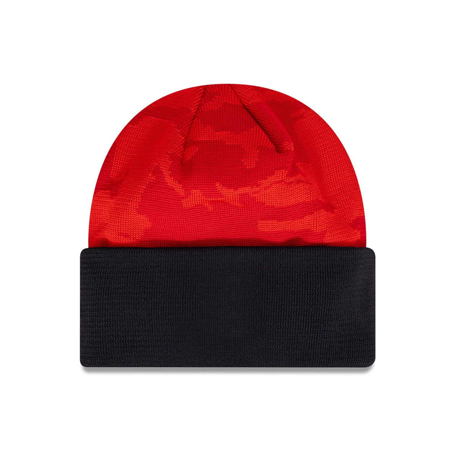 Ducati Corse Team Camo Cuff Knit Beanie Hat Red