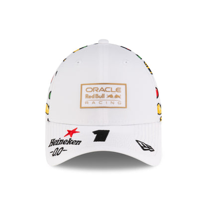 Red Bull Racing F1 Special Edition Max Verstappen Las Vegas GP Hat White