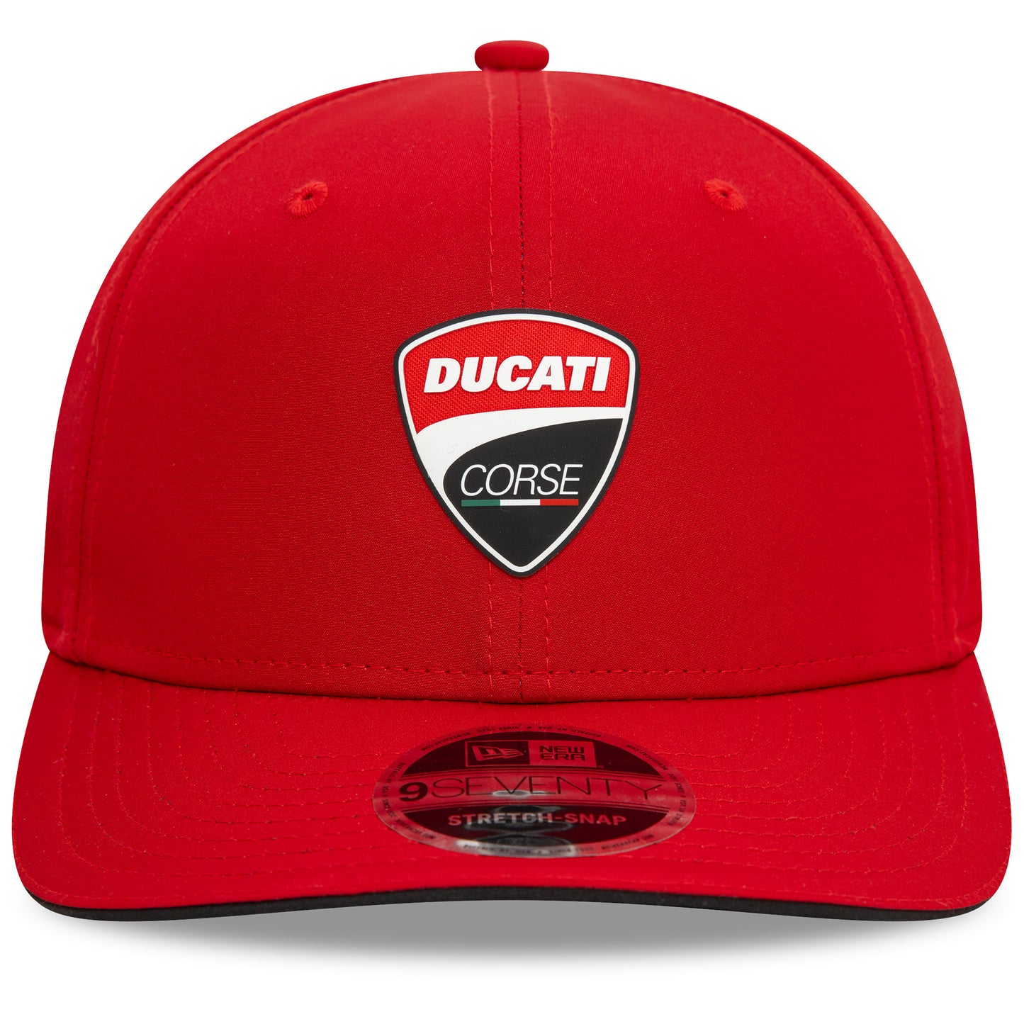 Ducati Corse Stretch-Snap Logo Cap Red