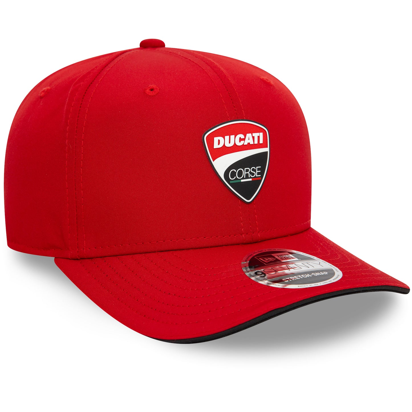 Ducati Corse Stretch-Snap Logo Cap Red