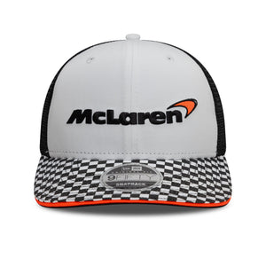 McLaren Racing Checkered Visor Hat White