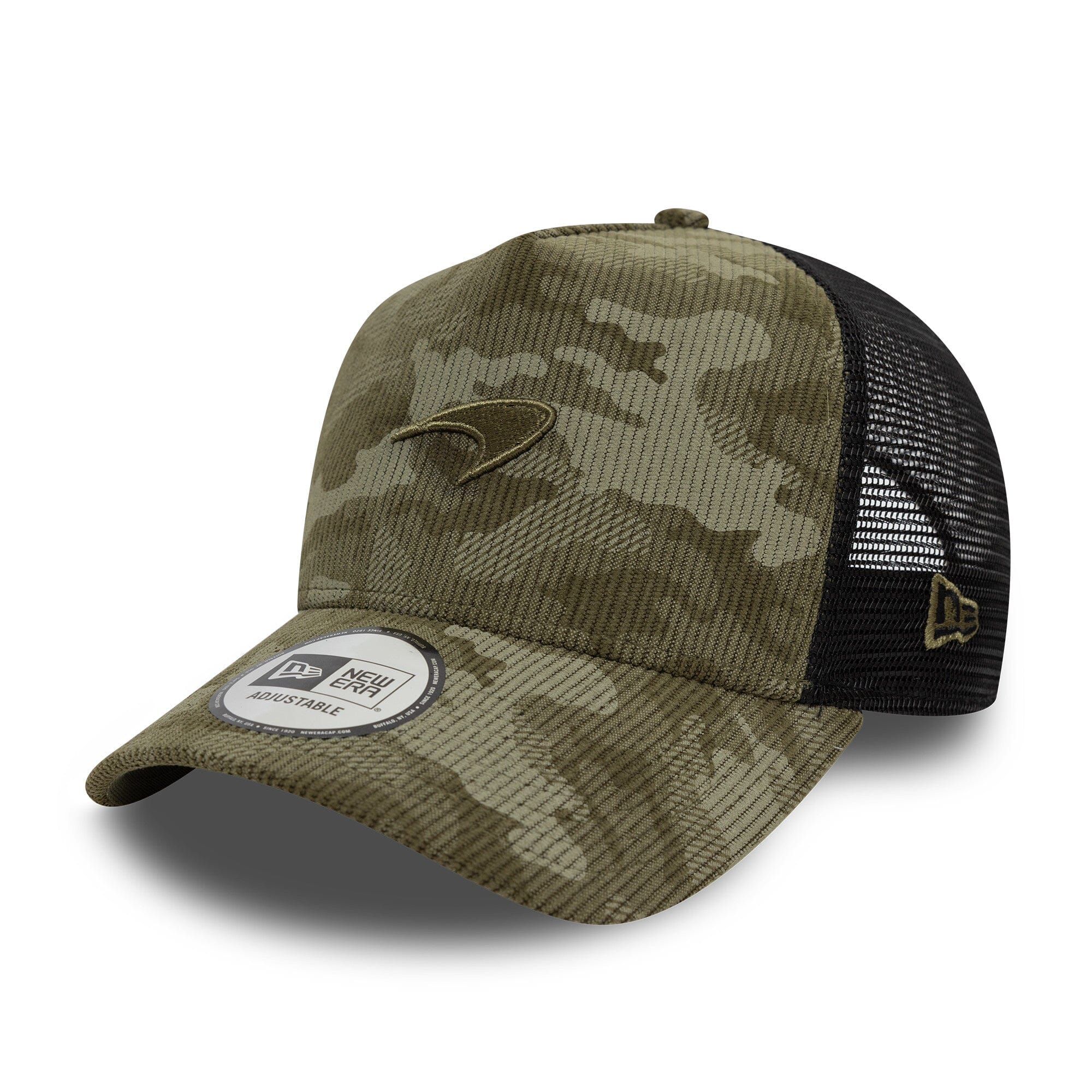 McLaren Racing A-Frame Corduroy Trucker Hat Camo