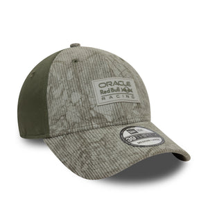 Red Bull Racing F1 Corduroy Fitted Hat Green