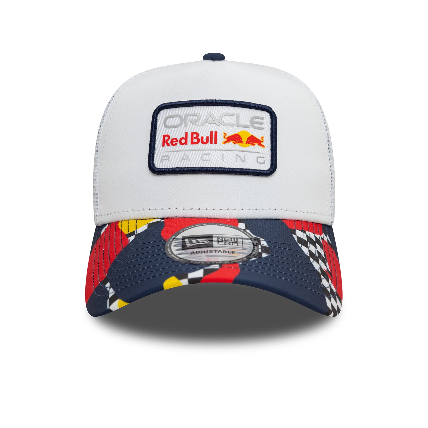 Red Bull Racing F1 Abstract EF Trucker Hat White