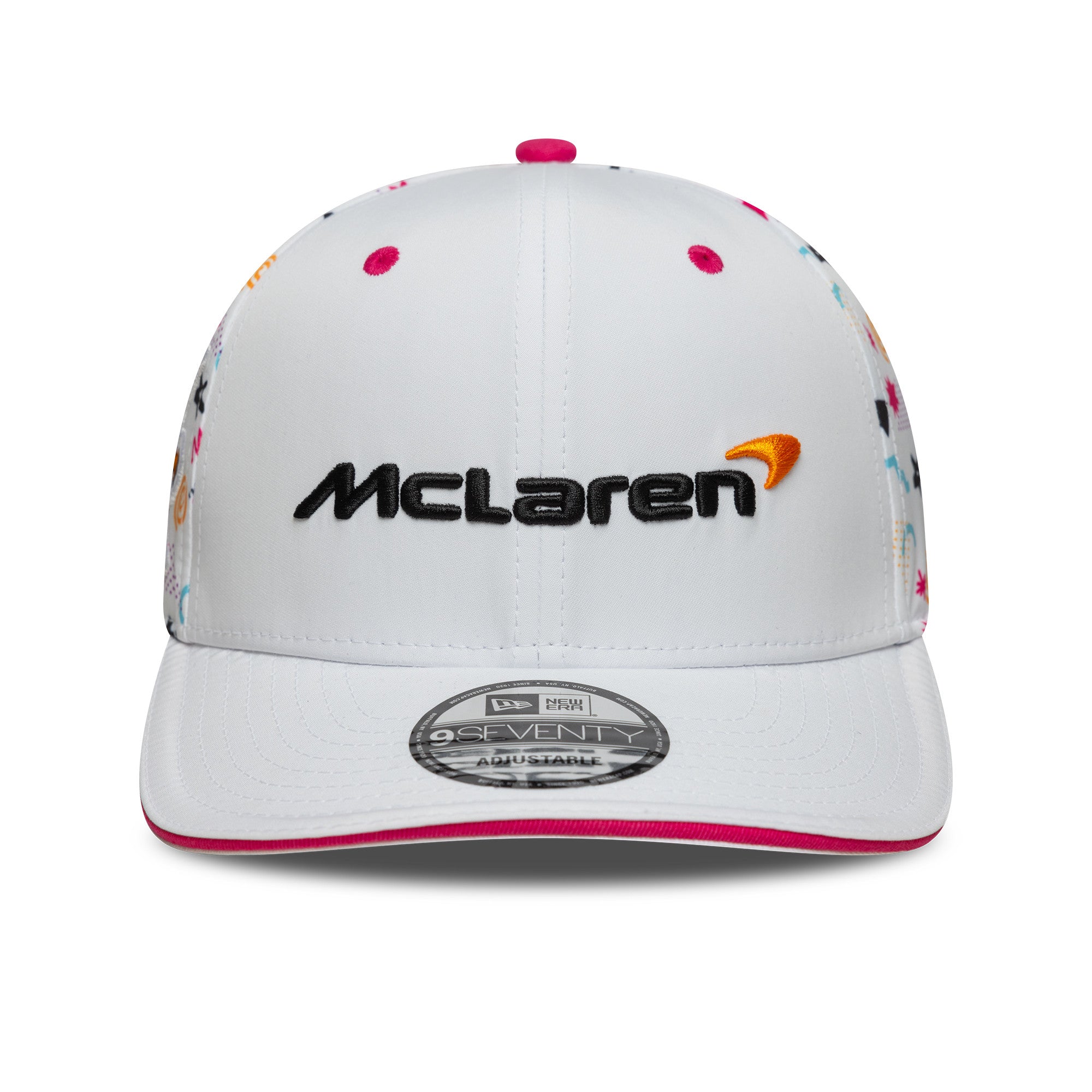 McLaren Racing F1 2025 Special Edition Miami GP Hat White