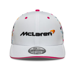 McLaren Racing F1 2025 Special Edition Miami GP Hat White