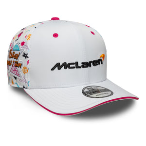 McLaren Racing F1 2025 Special Edition Miami GP Hat White