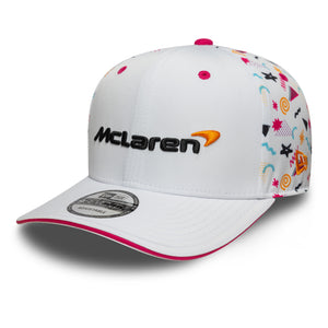 McLaren Racing F1 2025 Special Edition Miami GP Hat White