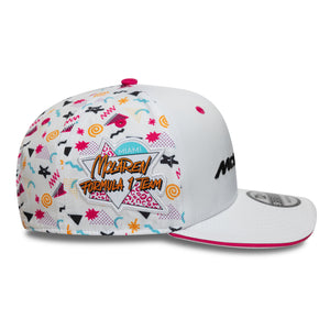 McLaren Racing F1 2025 Special Edition Miami GP Hat White