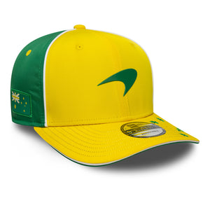 McLaren Racing F1 2025 SE Australian GP Oscar Piastri Hat Yellow/Green