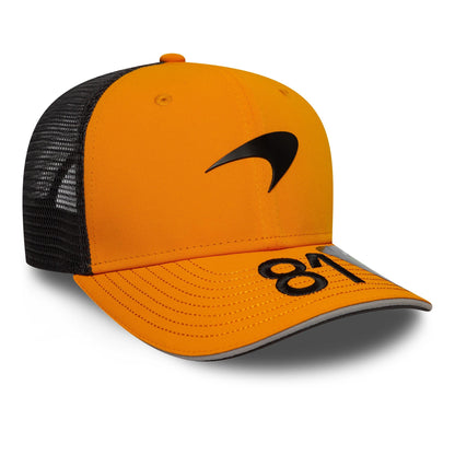 McLaren Racing F1 Adult Oscar Piastri Team Hat Orange