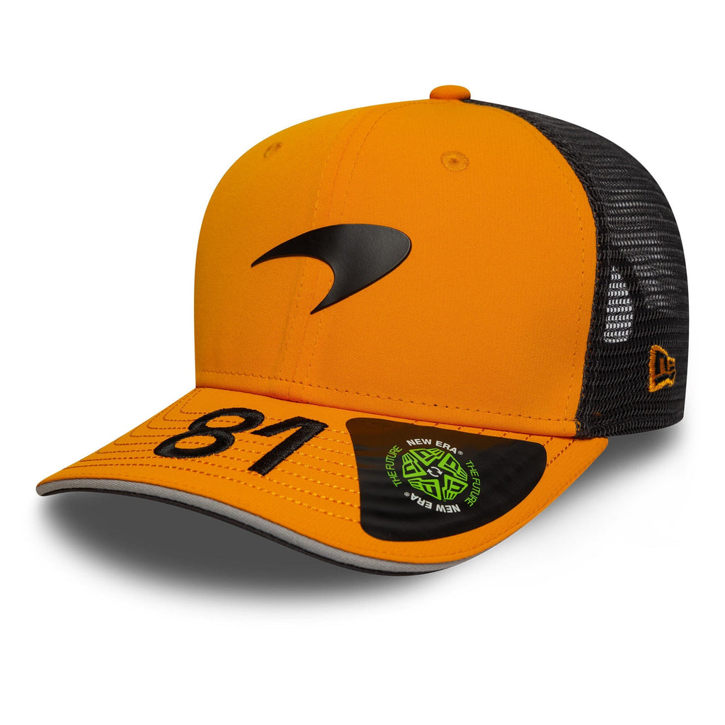 McLaren Racing F1 2025 Adult Oscar Piastri Team Hat Orange