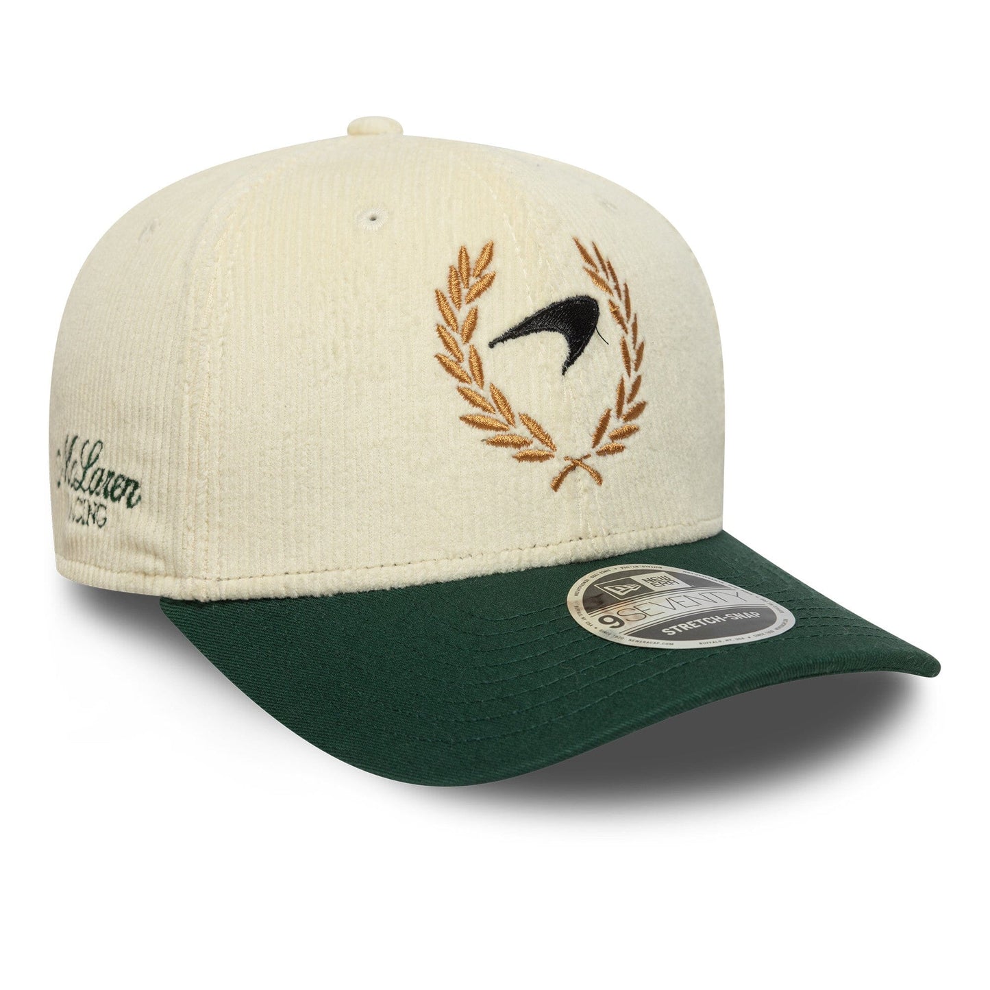 McLaren Racing F1 Corduroy Hat Beige/Green