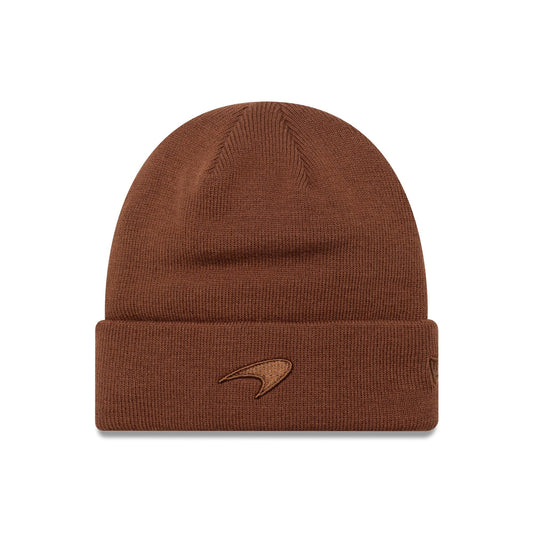 McLaren Racing F1 Seasonal Cuff Beanie Brown