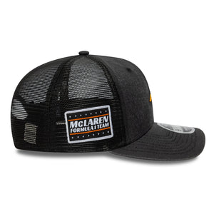 McLaren Racing F1 Washed Trucker Hat Black