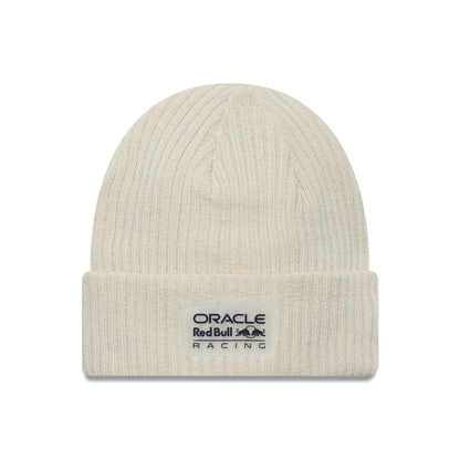 Red Bull Racing Repreve® Short Cuff Knit Beanie Hat Cream