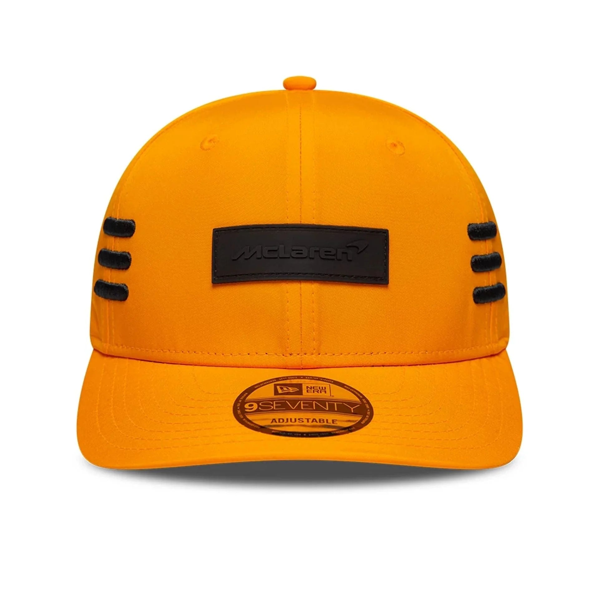 McLaren Automotive P18 Stripe Stretch Snap Adjustable Hat Bright Orange