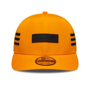 McLaren Automotive P18 Stripe Stretch Snap Adjustable Hat Bright Orange