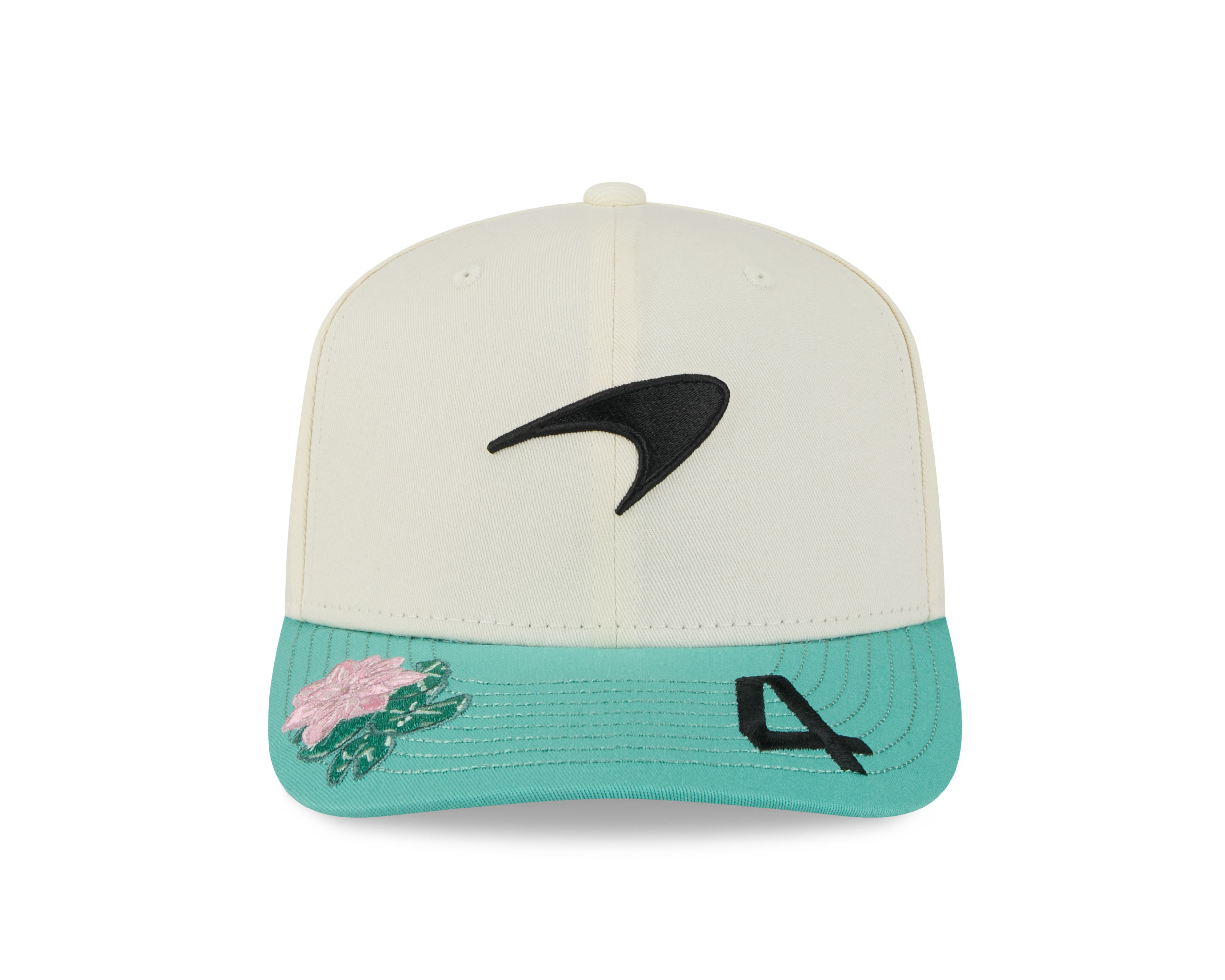 McLaren Racing F1 SE Brazil Lando Norris Hat Chrome White/Seafoam Green