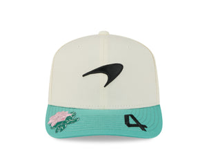 McLaren Racing F1 SE Brazil Lando Norris Hat Chrome White/Seafoam Green