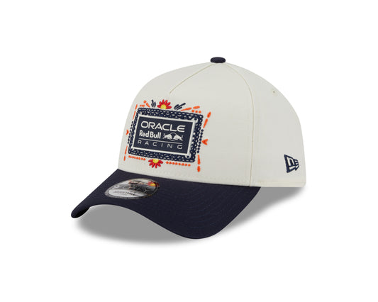 Red Bull Racing F1 Special Edition Mexico GP Hat Chrome White
