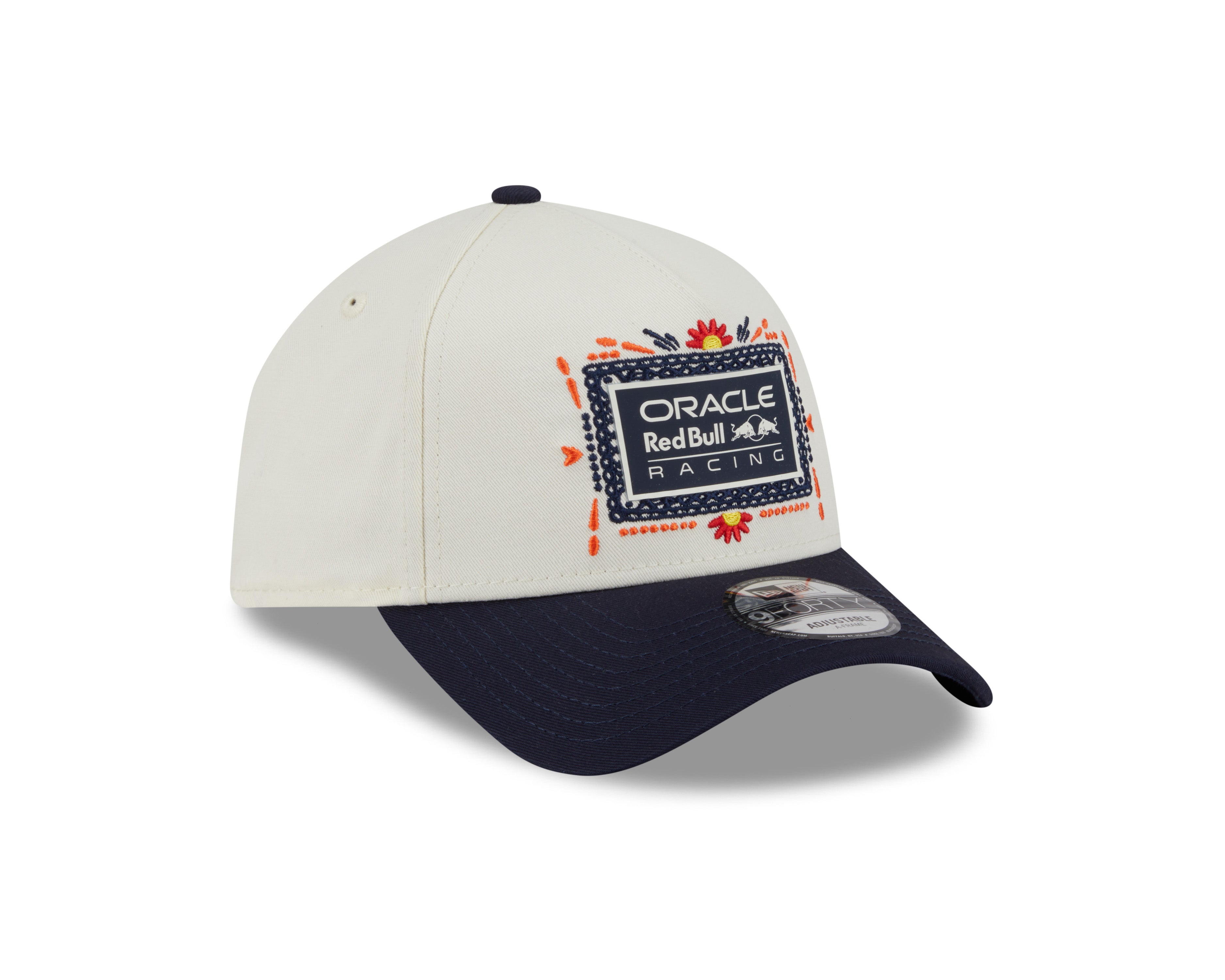 Red Bull Racing F1 Special Edition Mexico GP Hat Chrome White
