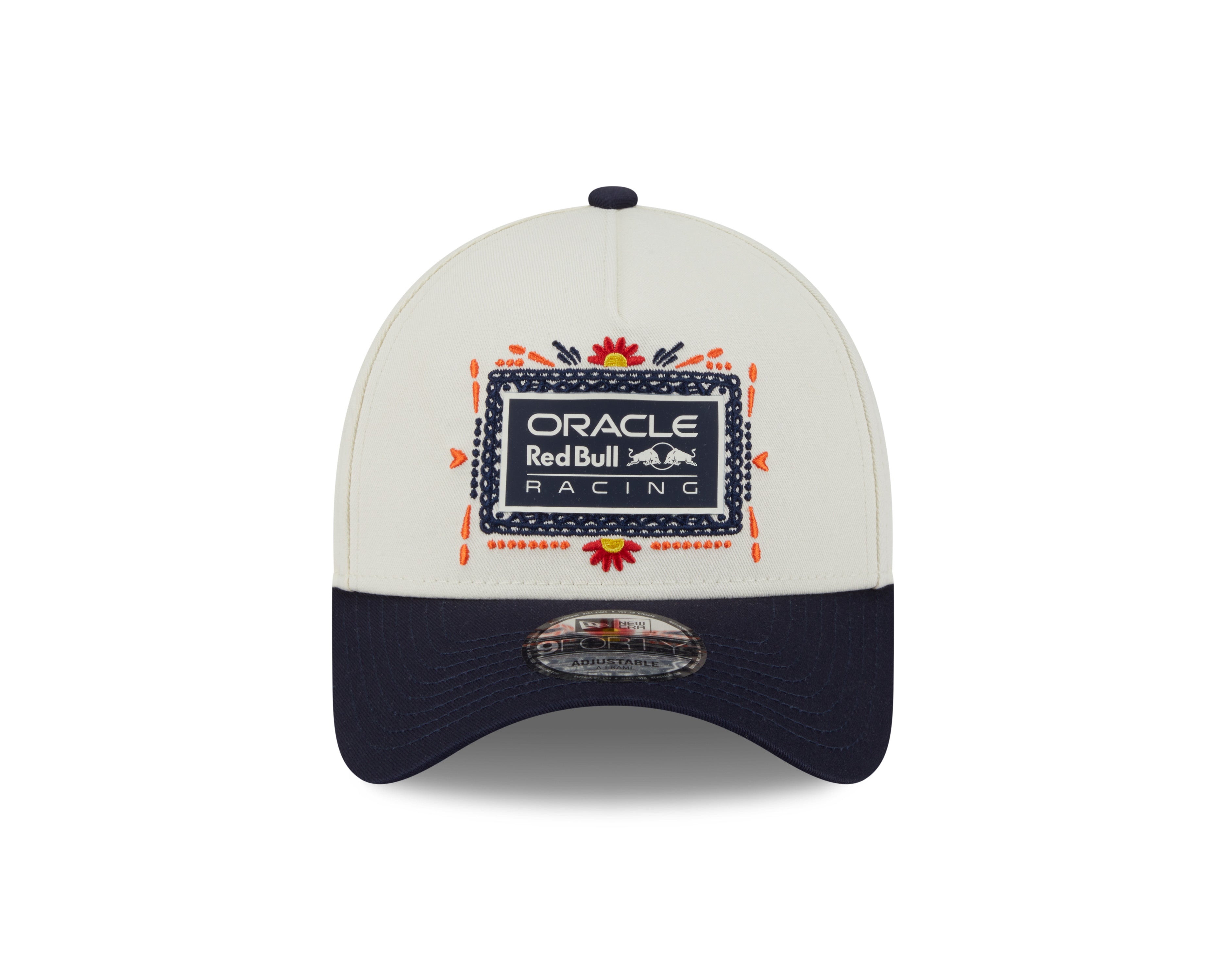 Red Bull Racing F1 Special Edition Mexico GP Hat Chrome White