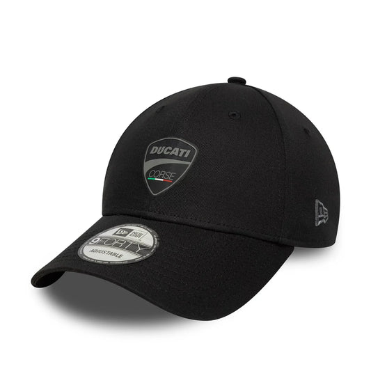 Ducati Motor Logo Washed Cap Black