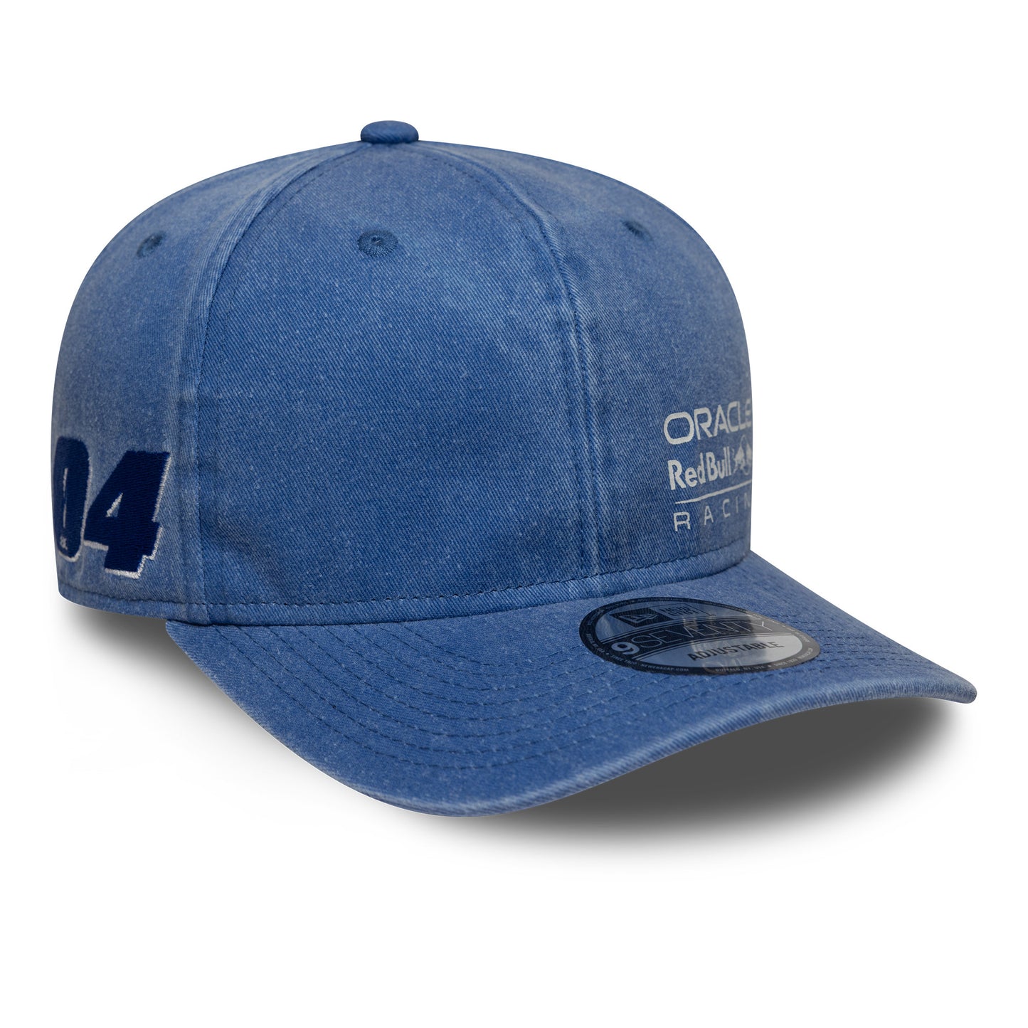 Red Bull Racing F1 Washed Stretch Snap Cap Denim Blue