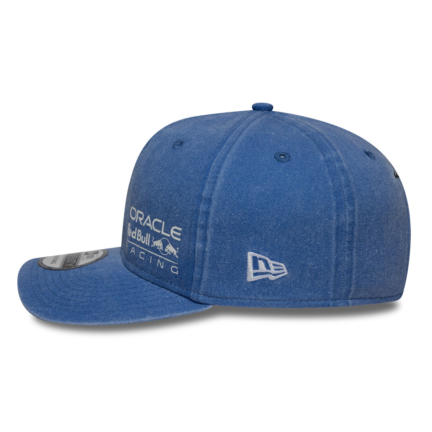 Red Bull Racing F1 Washed Stretch Snap Cap Denim Blue