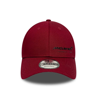 McLaren F1 Essential Logo Hat Dark Red