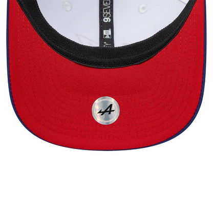 Alpine Racing F1 2026 SE Silverstone GP Stretch Snap Adjustable Cap White/Lt. Blue