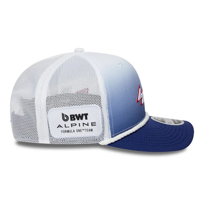 Alpine Racing F1 2026 SE Silverstone GP Stretch Snap Adjustable Cap White/Lt. Blue