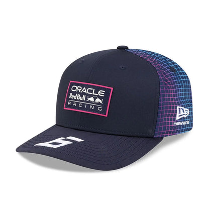 Red Bull Racing 2026 SE Miami GP Isack Hadjar Stretch Snap Adjustable Cap Navy