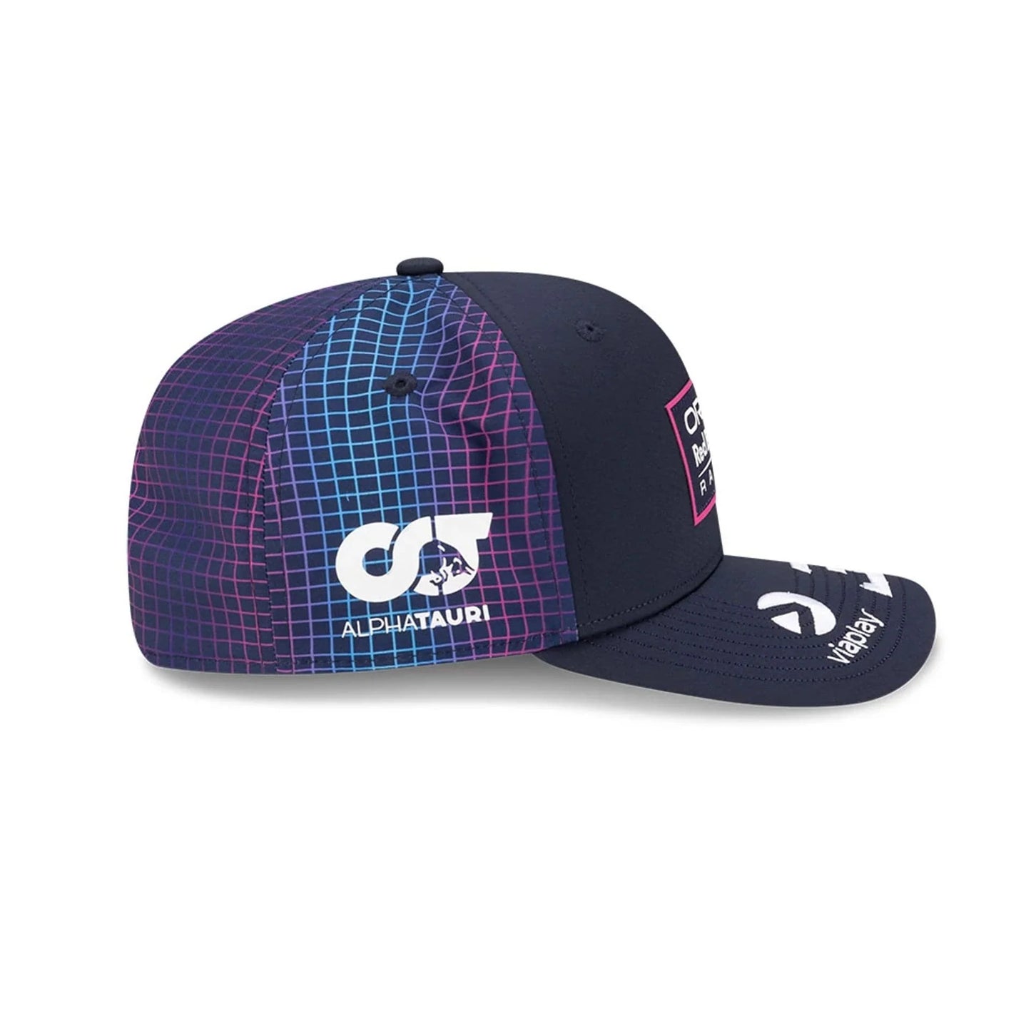 Red Bull Racing 2026 SE Miami GP Max Verstappen Stretch Snap Adjustable Cap Navy