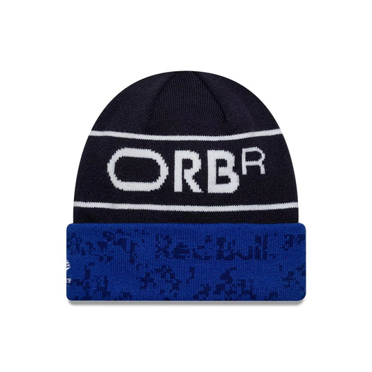 Red Bull Racing 2026 Team Cuff Knit Beanie Hat Dark Blue