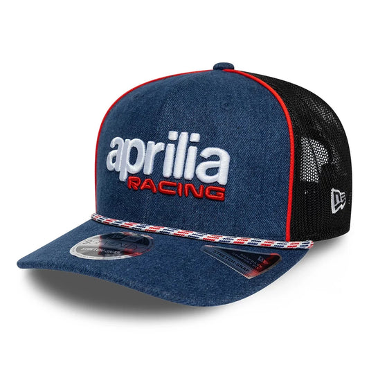 Aprilia Austin Race Special Edition Stretch Snap Adjustable Cap Blue
