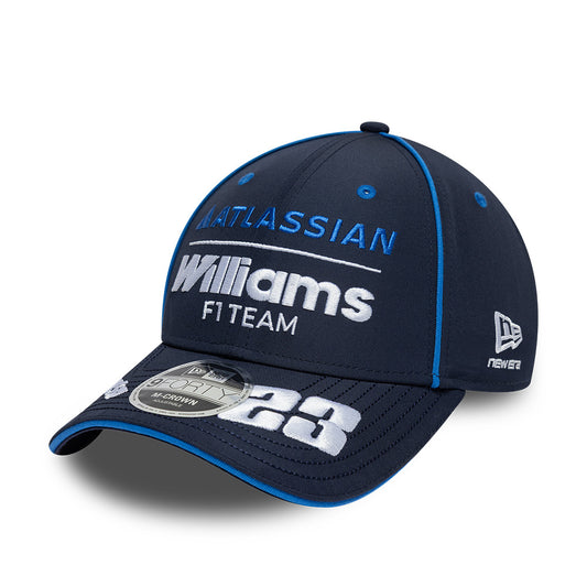 Williams Racing F1 2026 Team Alex Albon Driver M-Crown Adjustable Hat Navy