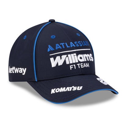 Williams Racing F1 2026 Team Alex Albon Driver M-Crown Adjustable Hat Navy