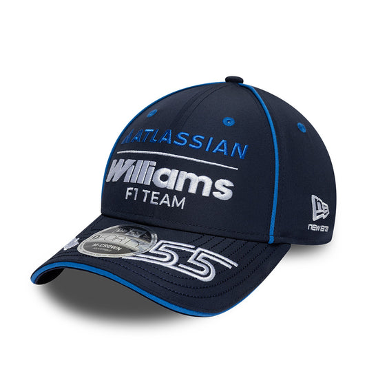 Williams Racing F1 2026 Team Carlos Sainz Driver M-Crown Adjustable Hat Navy