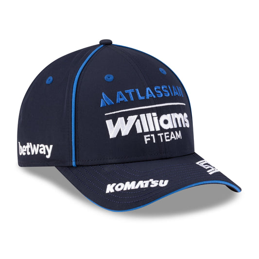 Williams Racing F1 2026 Team Carlos Sainz Driver M-Crown Adjustable Hat Navy